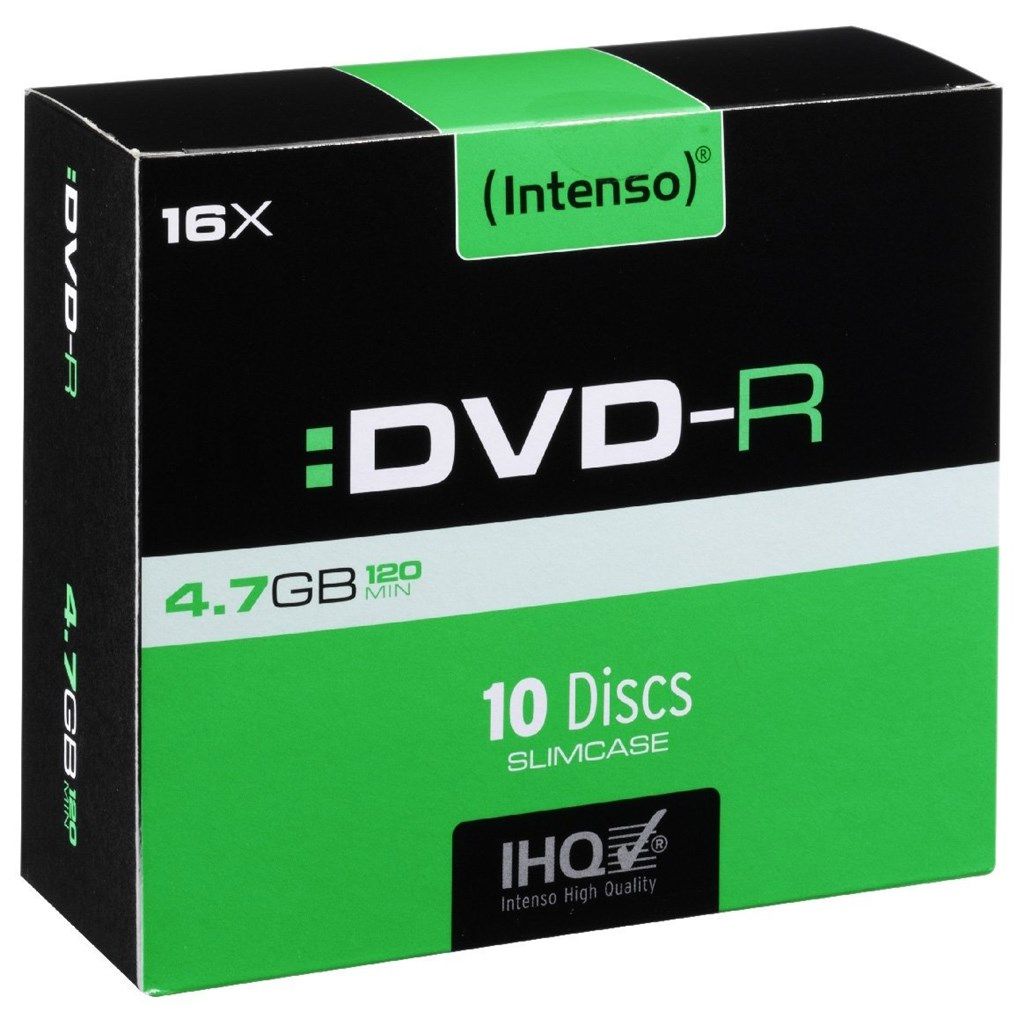 Dvd R 4 7gb 16x Slim Case 100